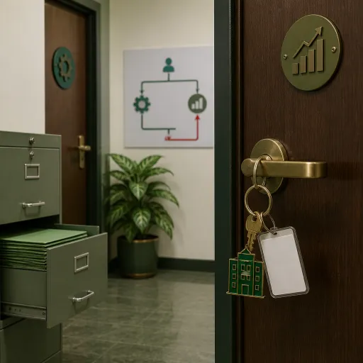 The office manager reports to the wrong person in most Indian companies